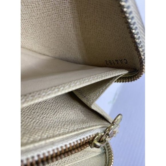 Louis Vuitton White Damier Azur Organizer Ca4182 Wallet - Picture 5 of 8